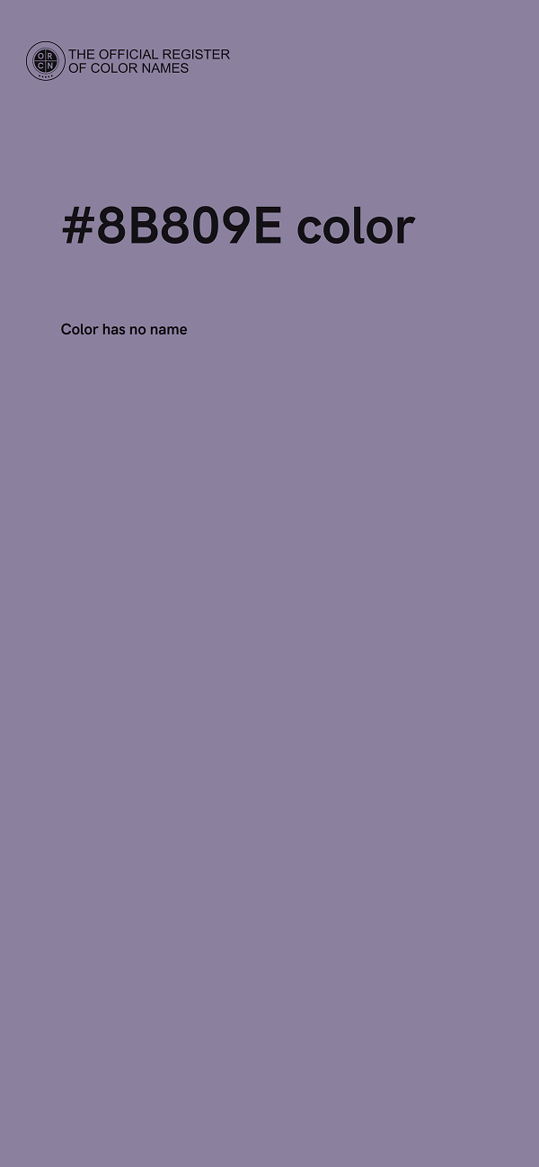 #8B809E color image