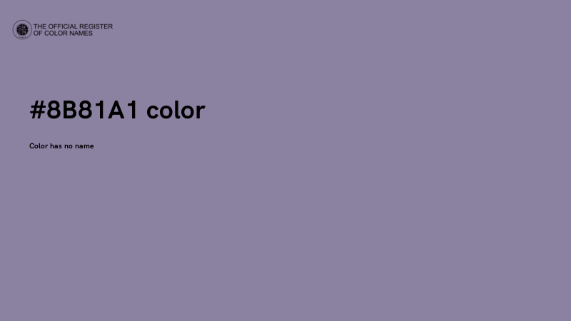 #8B81A1 color image