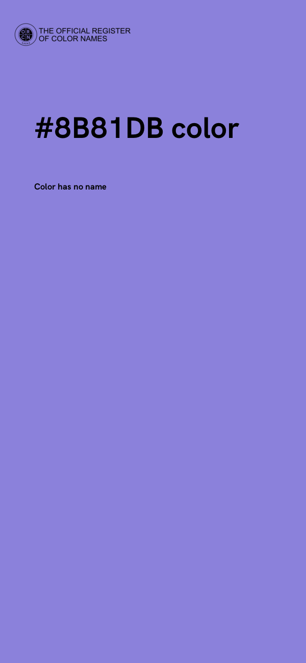 #8B81DB color image