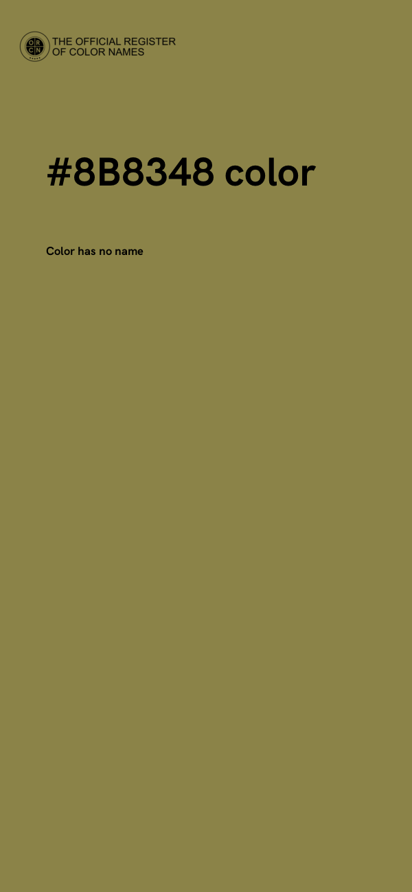 #8B8348 color image