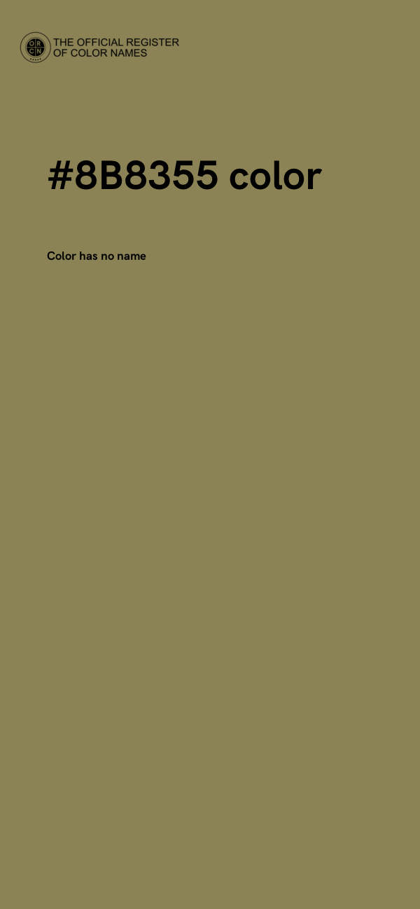 #8B8355 color image