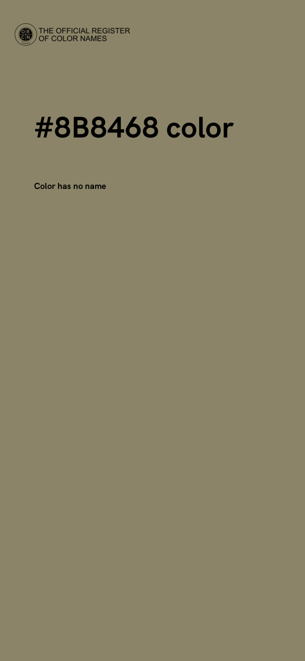#8B8468 color image