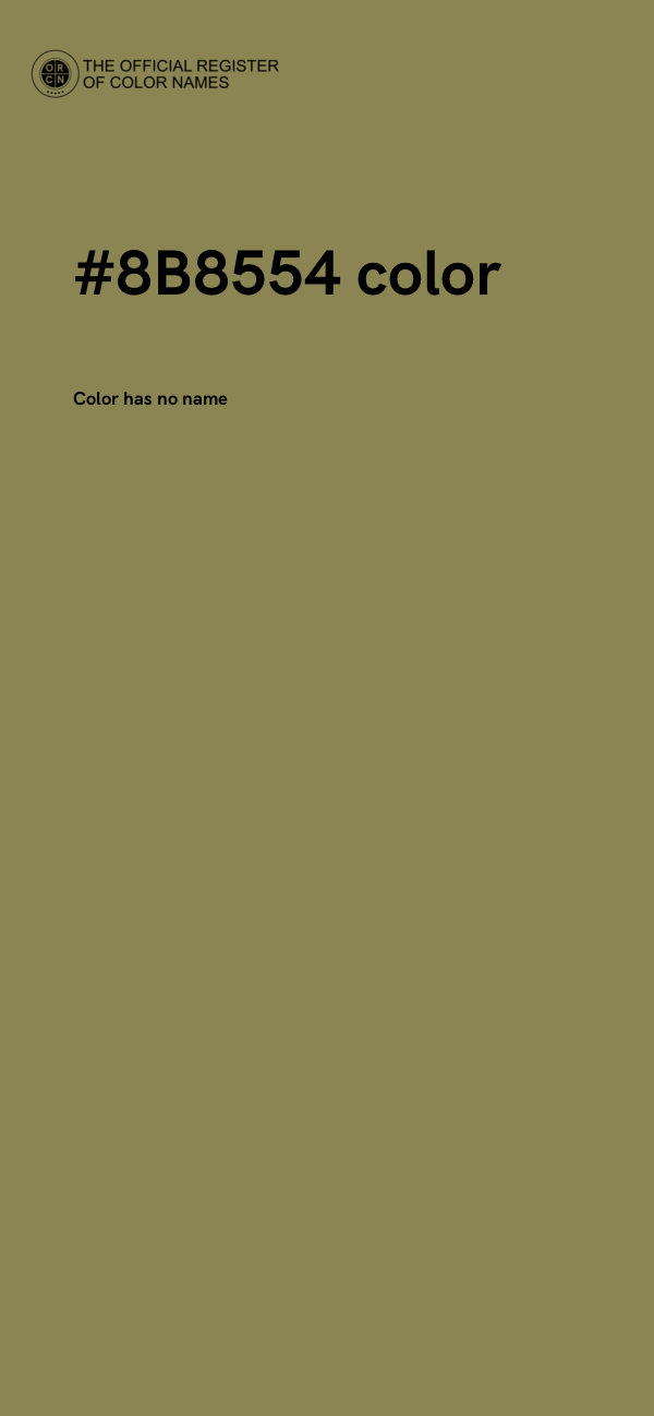 #8B8554 color image