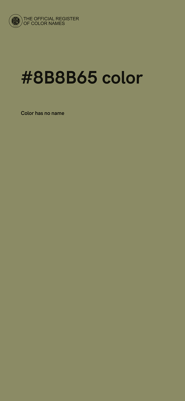 #8B8B65 color image