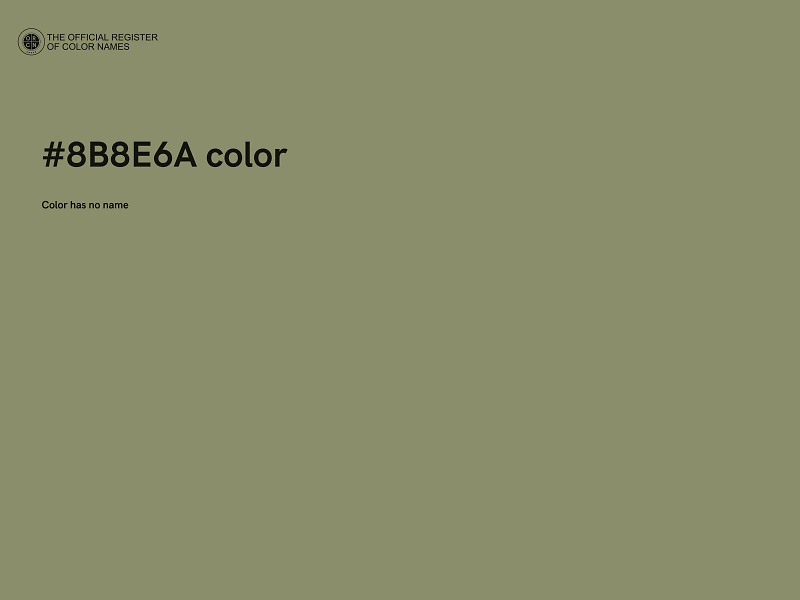 #8B8E6A color image