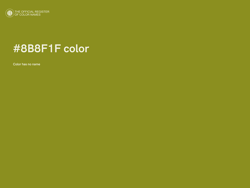 #8B8F1F color image