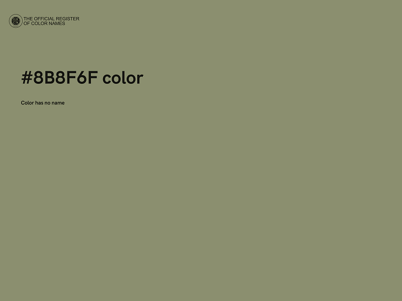 #8B8F6F color image