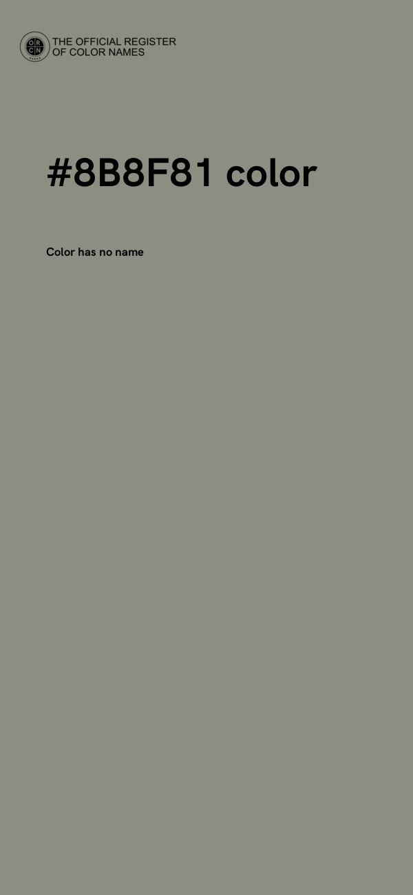 #8B8F81 color image