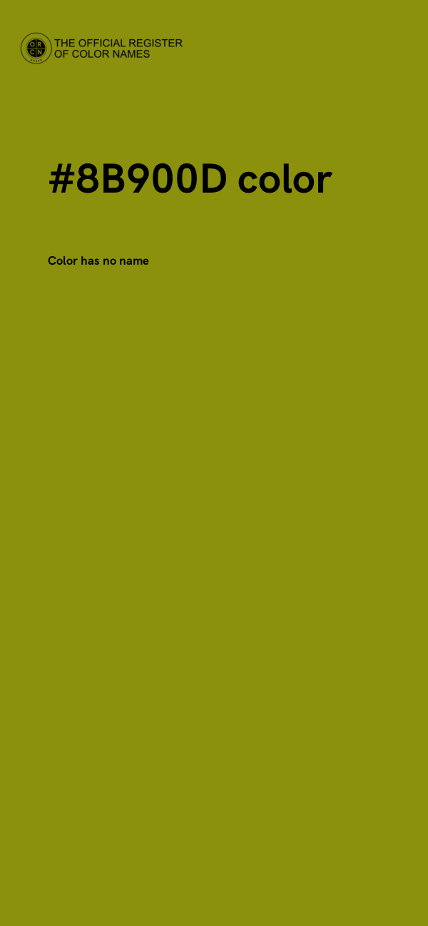 #8B900D color image