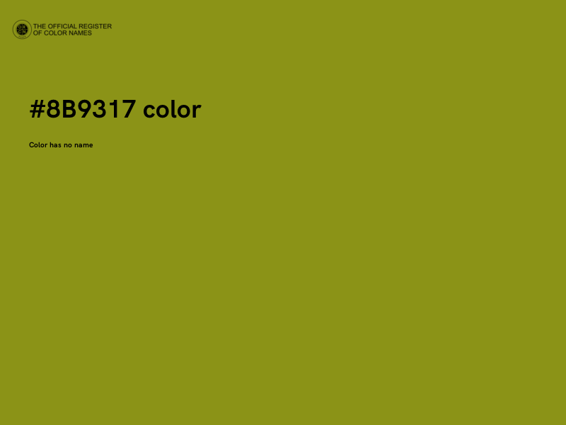 #8B9317 color image
