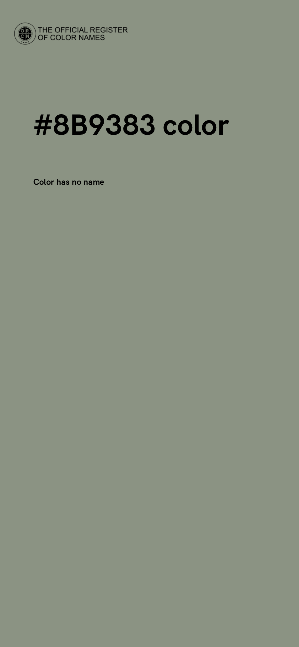 #8B9383 color image