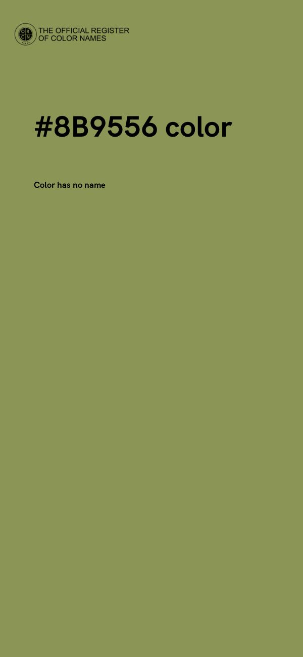 #8B9556 color image