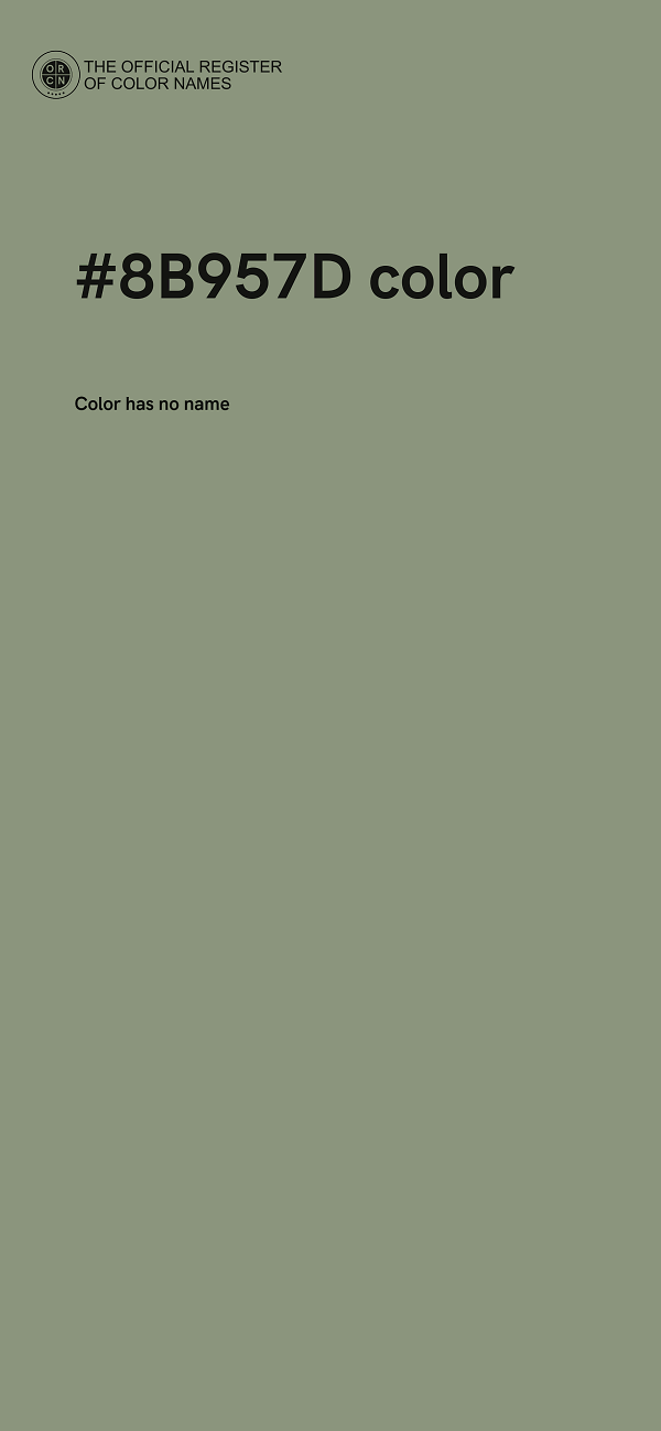 #8B957D color image