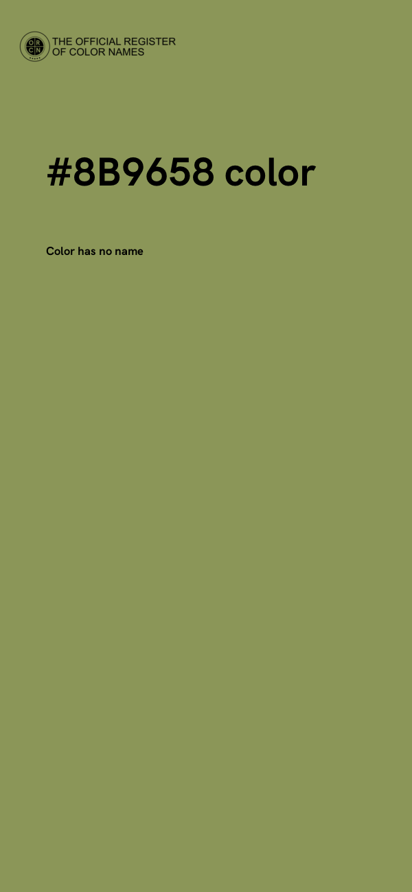 #8B9658 color image