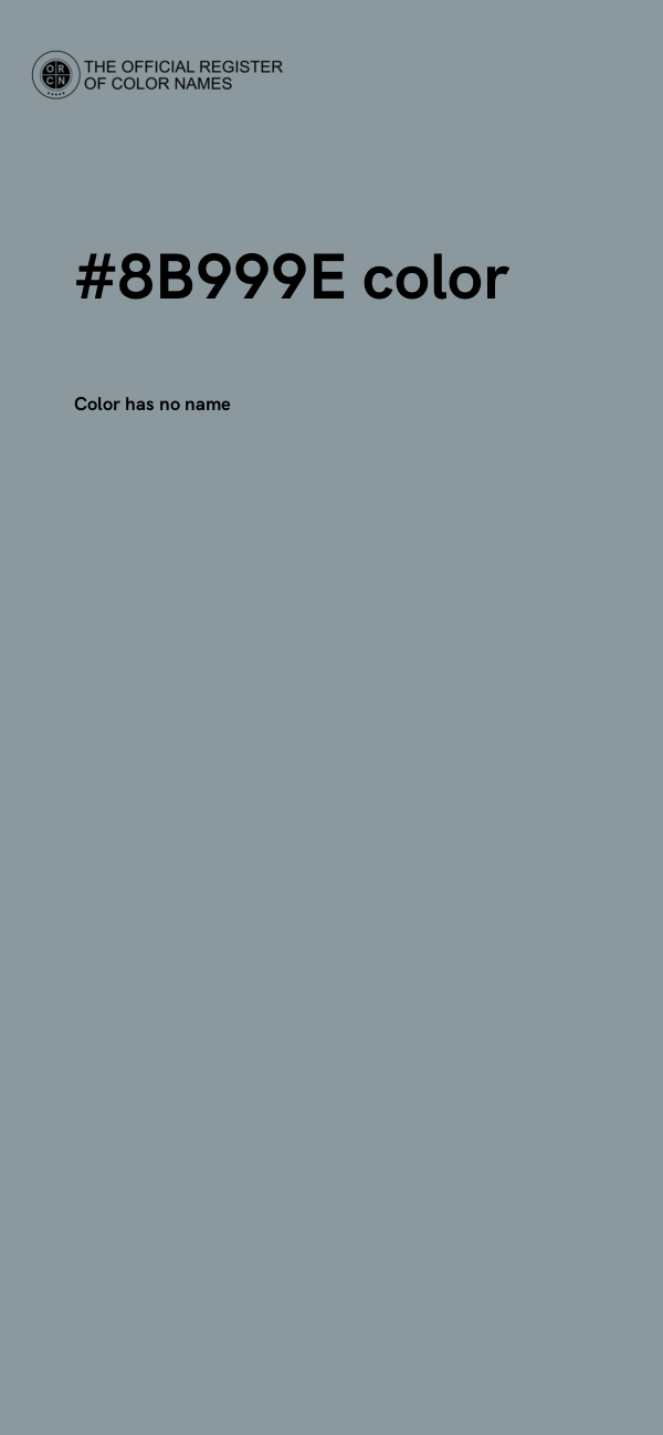 #8B999E color image