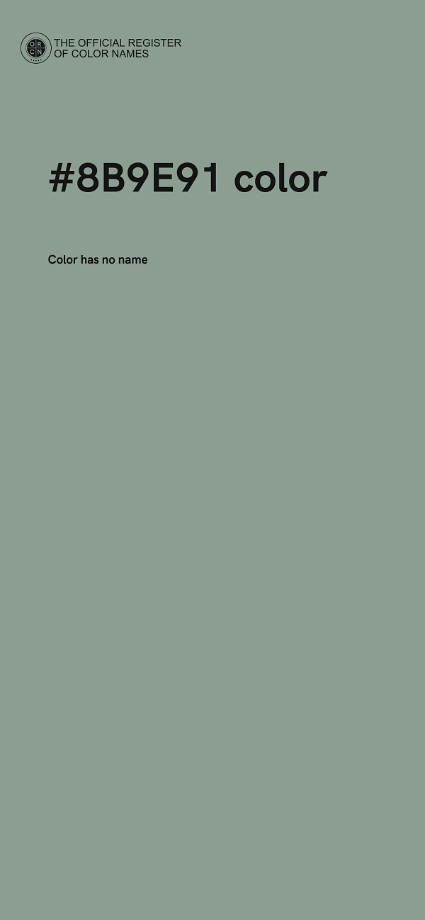 #8B9E91 color image