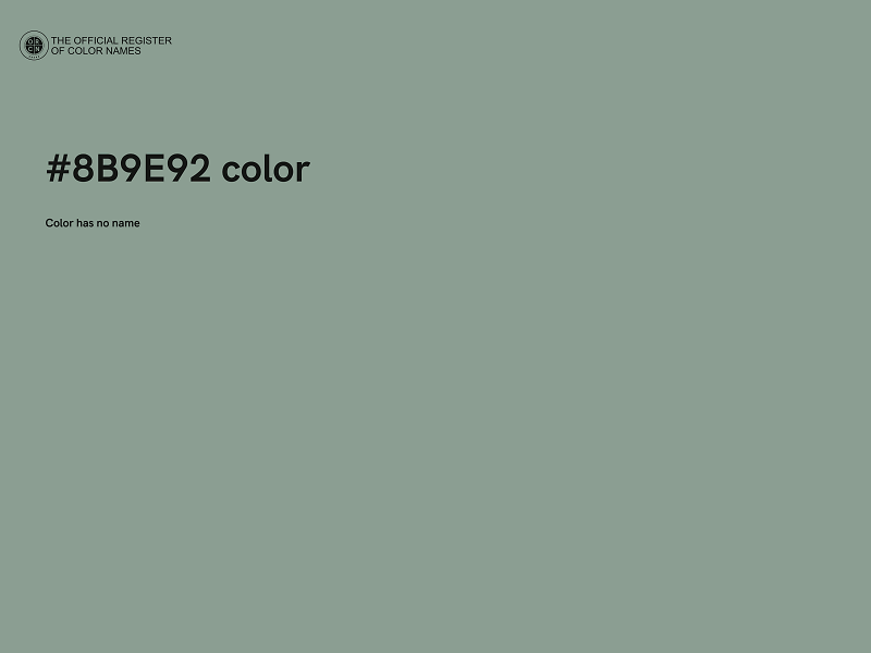 #8B9E92 color image