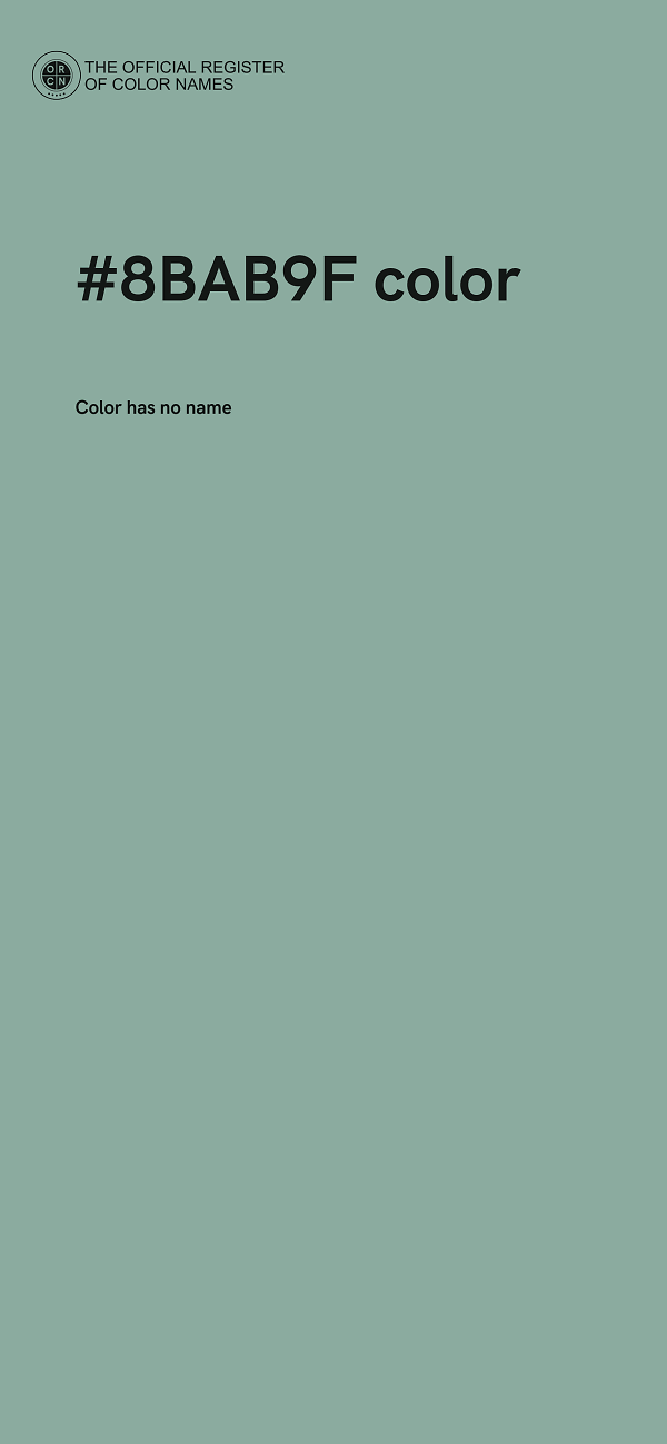 #8BAB9F color image