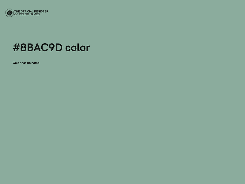 #8BAC9D color image