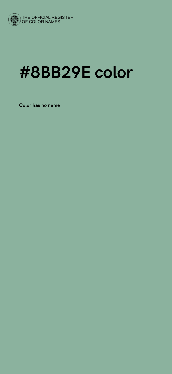 #8BB29E color image