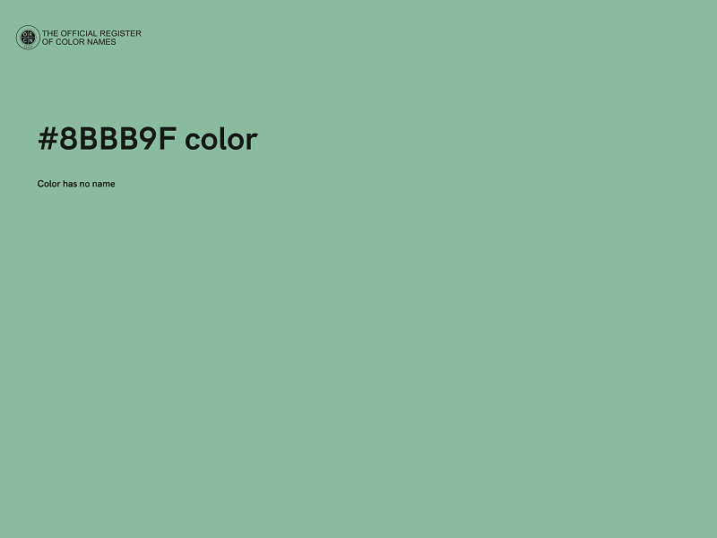 #8BBB9F color image