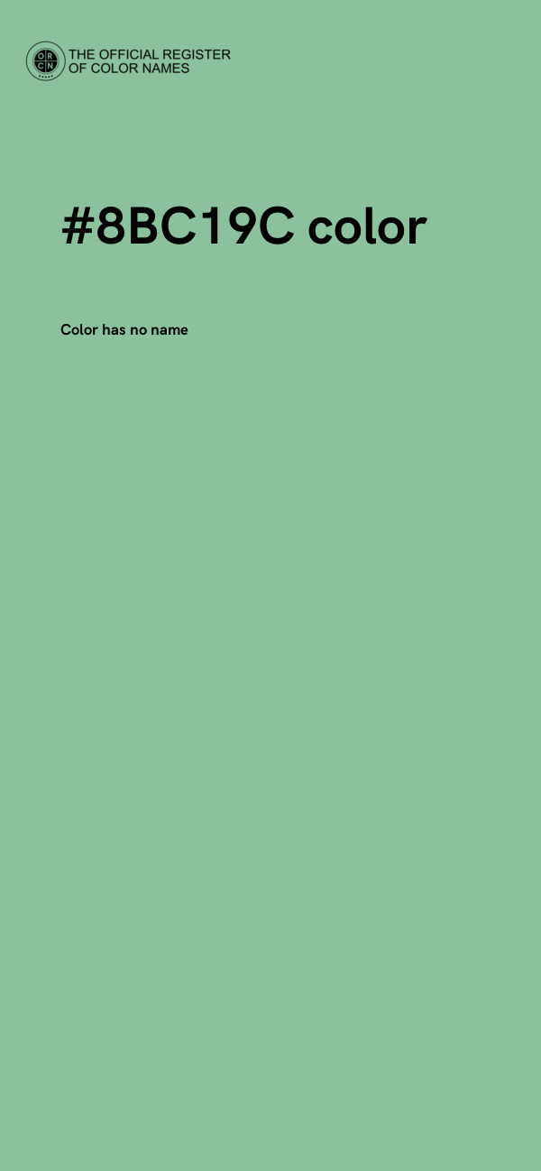 #8BC19C color image