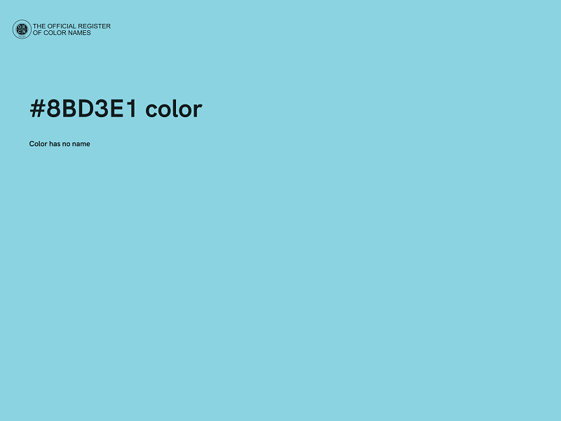 #8BD3E1 color image