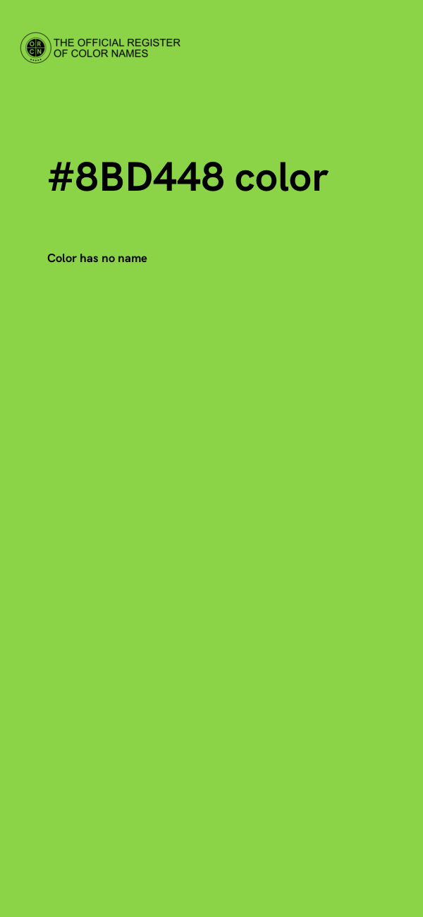 #8BD448 color image