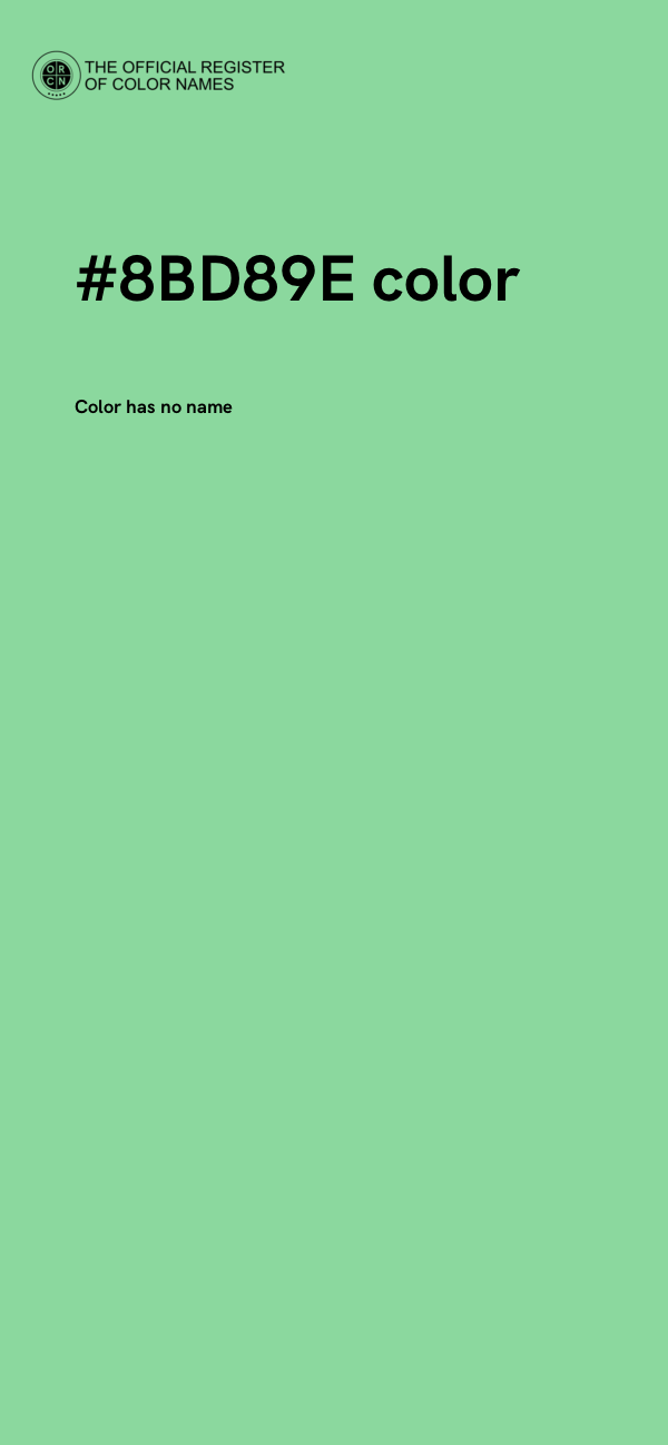 #8BD89E color image