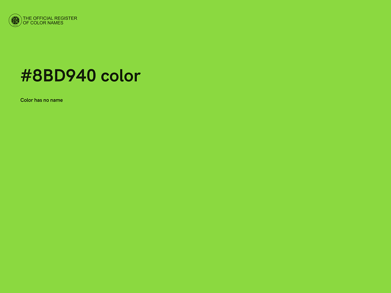 #8BD940 color image