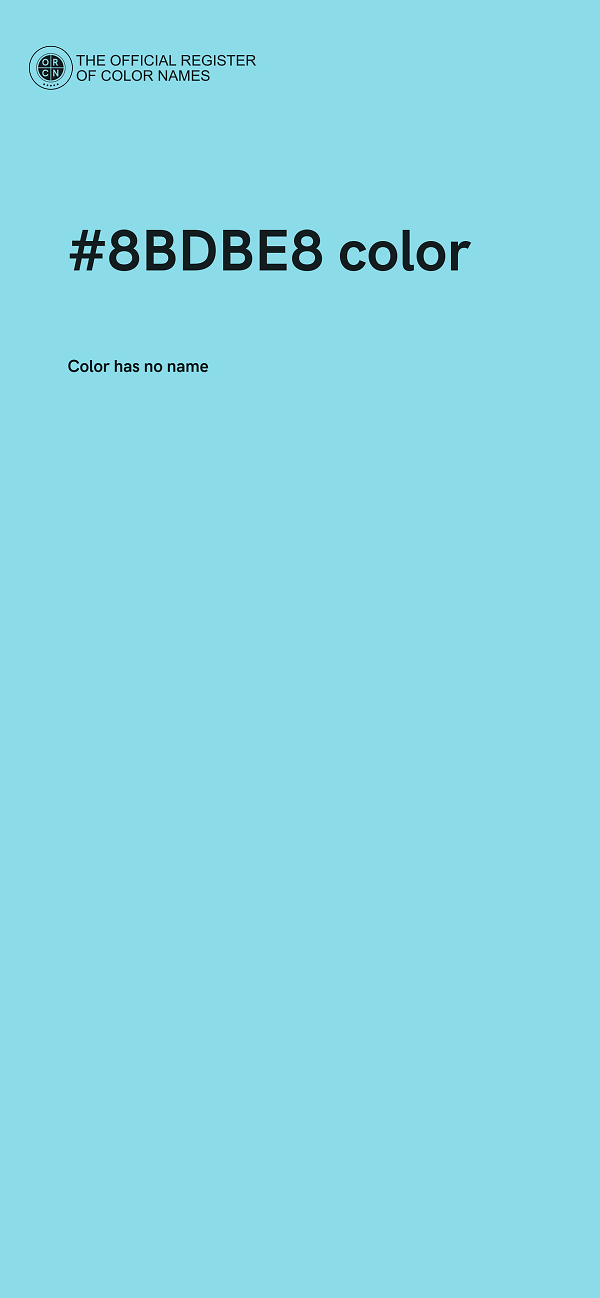 #8BDBE8 color image