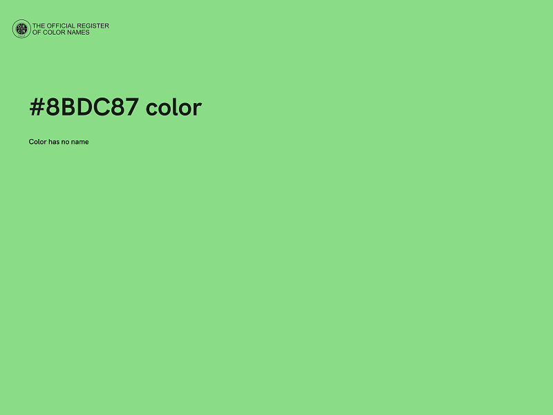 #8BDC87 color image