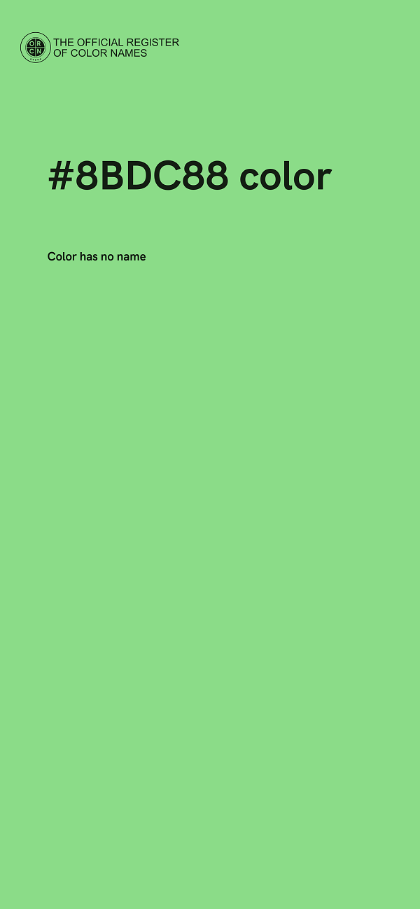 #8BDC88 color image