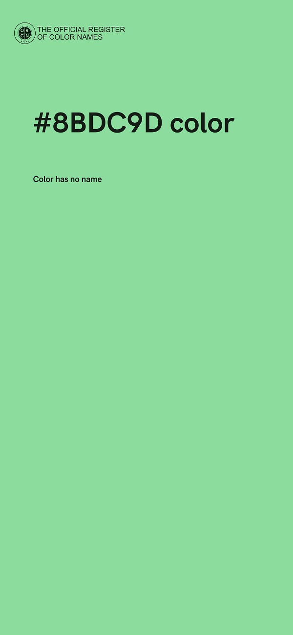 #8BDC9D color image