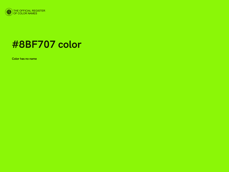 #8BF707 color image