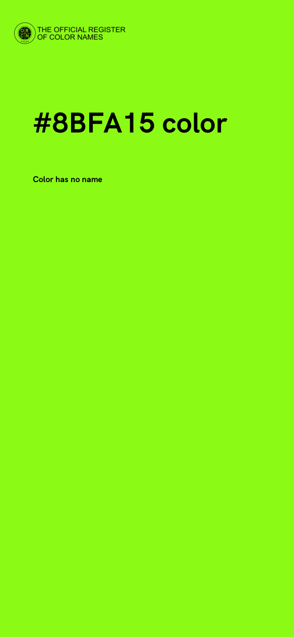 #8BFA15 color image