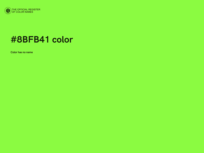 #8BFB41 color image