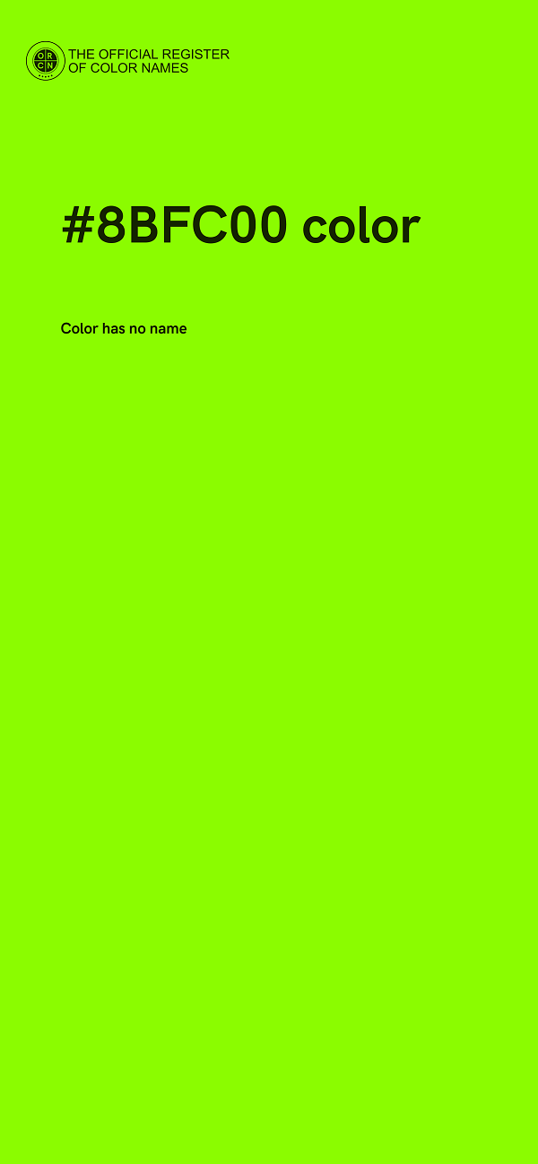 #8BFC00 color image
