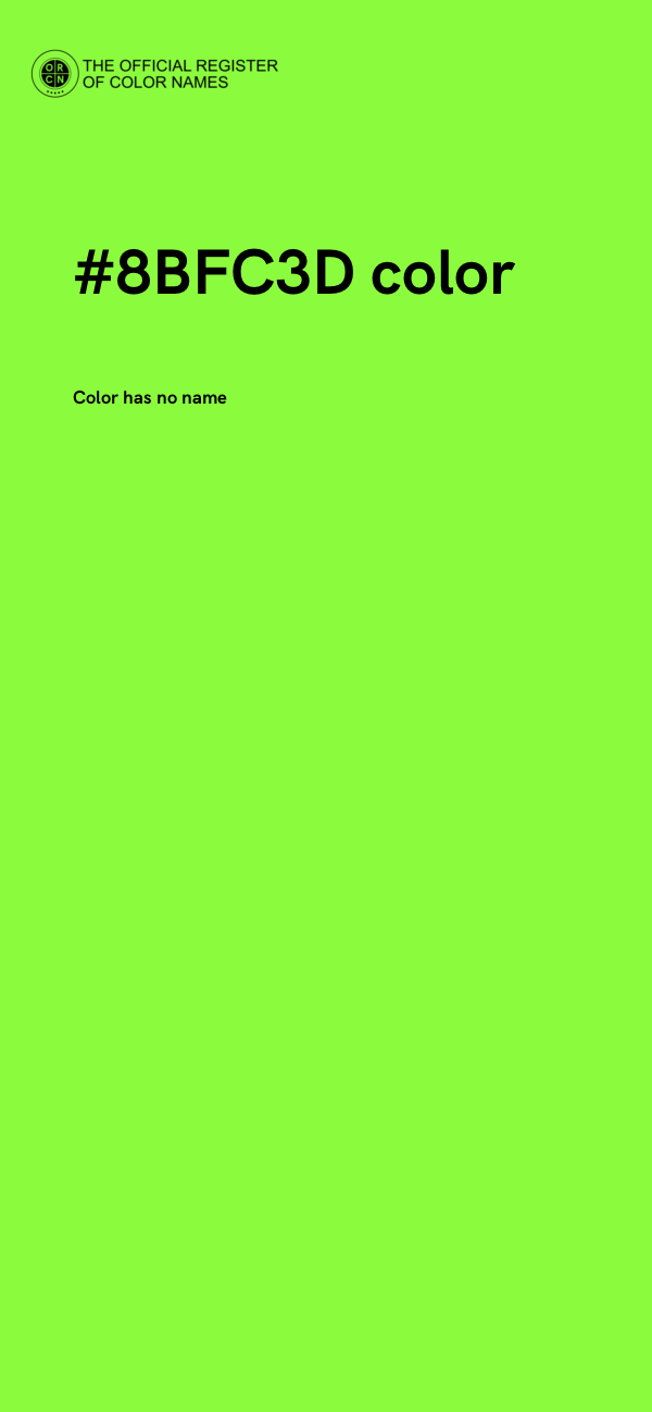 #8BFC3D color image