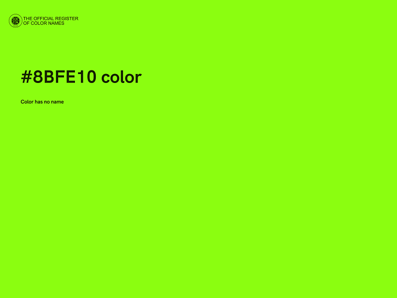 #8BFE10 color image