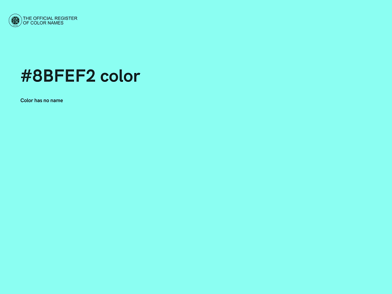 #8BFEF2 color image