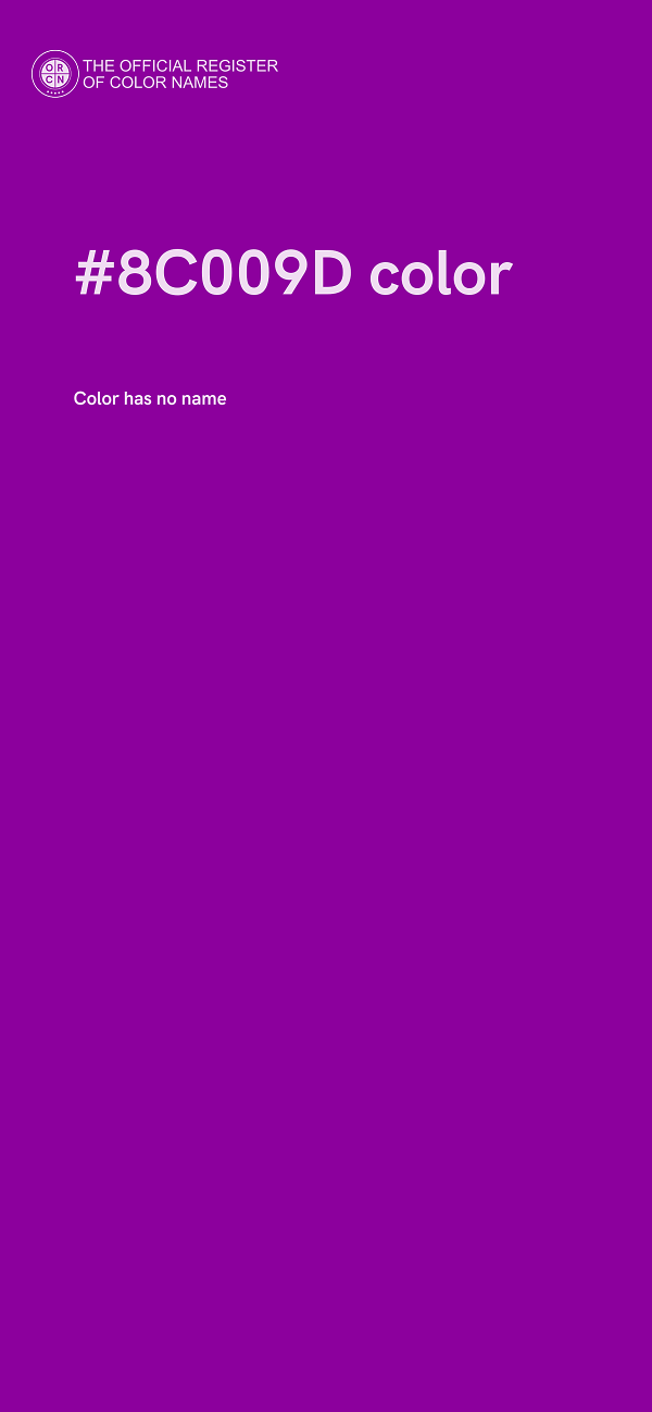 #8C009D color image