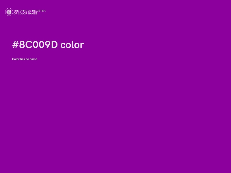 #8C009D color image