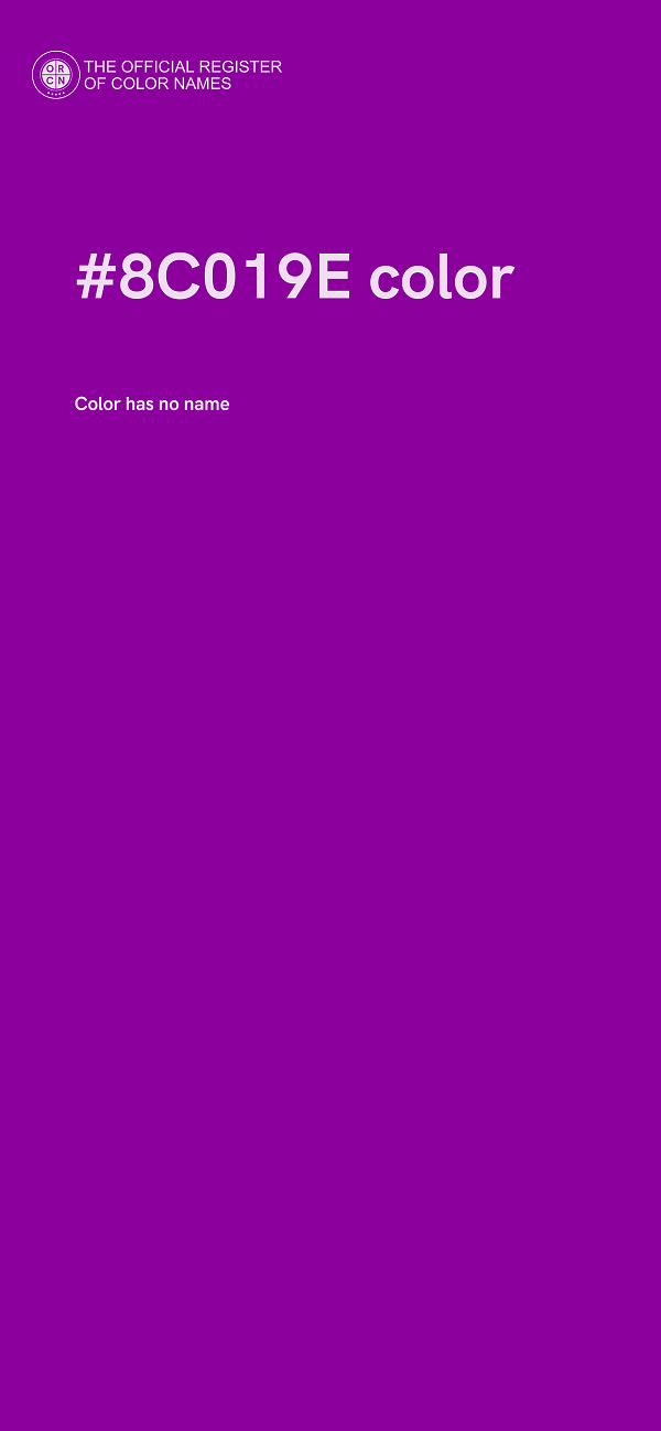 #8C019E color image