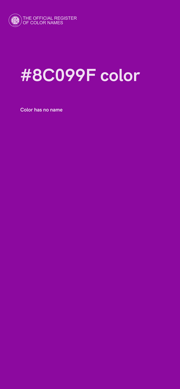 #8C099F color image