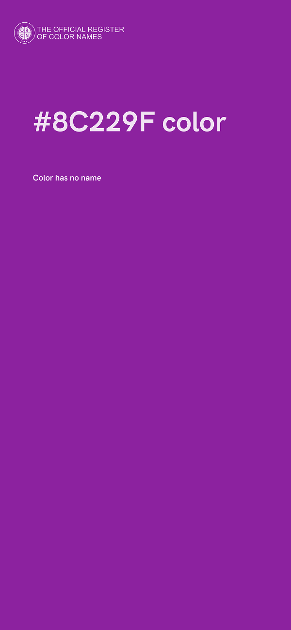 #8C229F color image