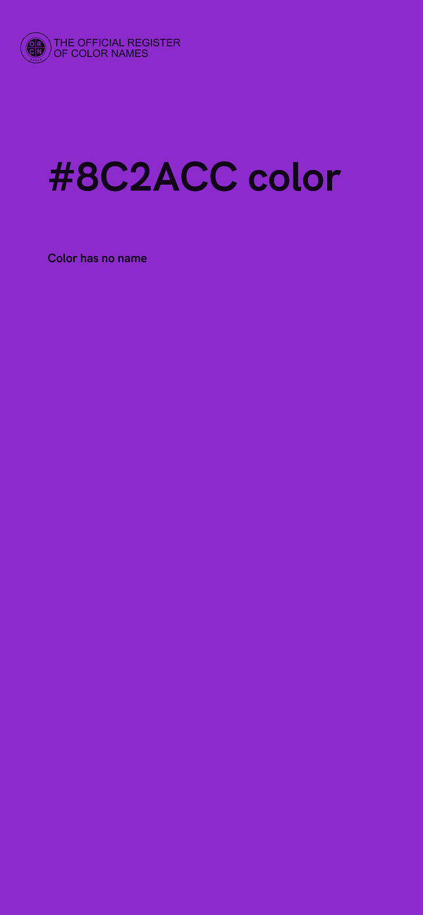 #8C2ACC color image