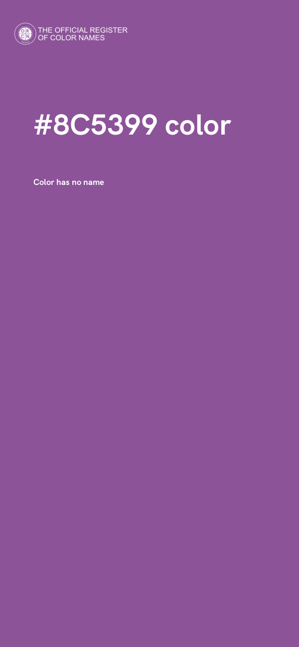 #8C5399 color image