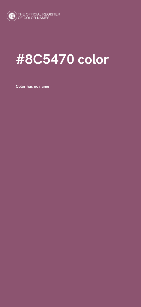 #8C5470 color image