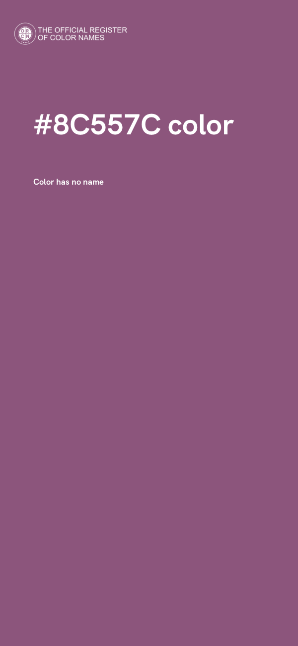 #8C557C color image